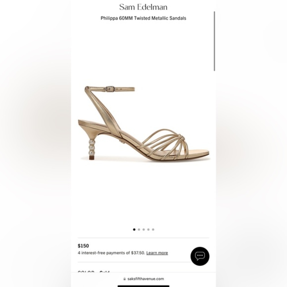 SAM EDELMAN Philippe Sandal